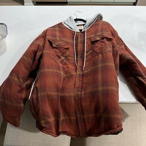 Wrangler hoodie flannel 2XL